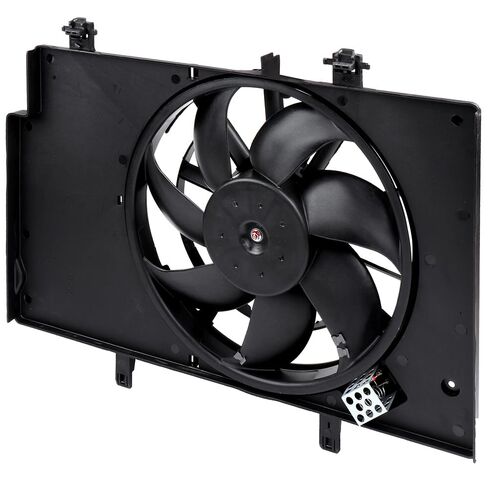 ALEGE Radiator and Cooling Fan Fit for 2011-2018 for Ford Fiesta, Replace OE:RFA83535 in Kuwait
