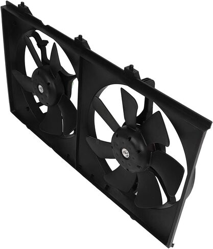 ALEGE Radiator Condenser Fan Assembly Fit for 2003-2007 for Mitsubishi Lancer, Replace OE:620-333 in Kuwait