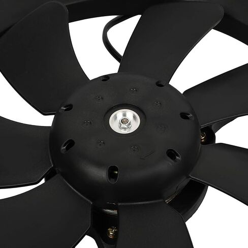 ALEGE Radiator Condenser Fan Assembly Fit for 2003-2007 for Mitsubishi Lancer, Replace OE:620-333 in Kuwait