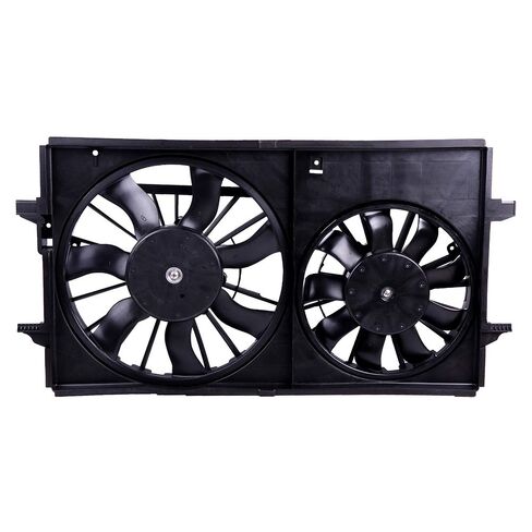 ALEGE Radiator Condenser Fan Assembly Fit for 2004-2012 for Chevrolet Malibu 2005-2010 for Pontiac G6 2008-2009 for Saturn Aura, Replace OE:620-610 in Kuwait