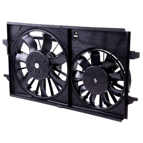 ALEGE Radiator Condenser Fan Assembly Fit for 2004-2012 for Chevrolet Malibu 2005-2010 for Pontiac G6 2008-2009 for Saturn Aura, Replace OE:620-610 in Kuwait