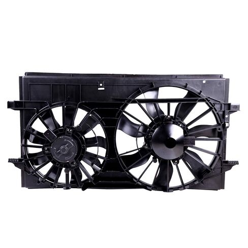 ALEGE Radiator Condenser Fan Assembly Fit for 2004-2012 for Chevrolet Malibu 2005-2010 for Pontiac G6 2008-2009 for Saturn Aura, Replace OE:620-610 in Kuwait