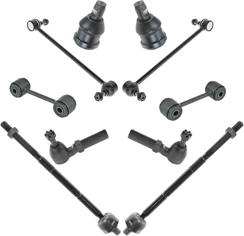 Ball Joint Tie Rod Sway Bar Suspension Kit Set Left & Right for Chrysler Voyager for Dodge Caravan in Kuwait