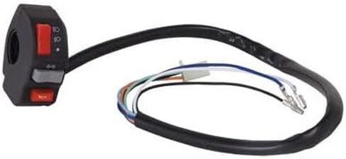 Tusk Compact Control Switch with Headlight Options – Universal Handlebar Light, Horn & Turn Signal Switch in Kuwait