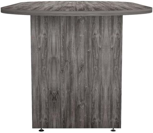 Inval 71" Race Track Oval Conference Table in Gray Smoke Oak in Kuwait