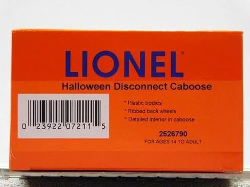 LIONEL Halloween Disconnect Caboose #13 O Gauge Train CAR 2526790 in Kuwait