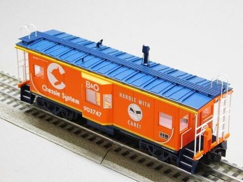 Lionel Chessie Bay Window Caboose #903747 O Gauge Train CAR 2526710 in Kuwait