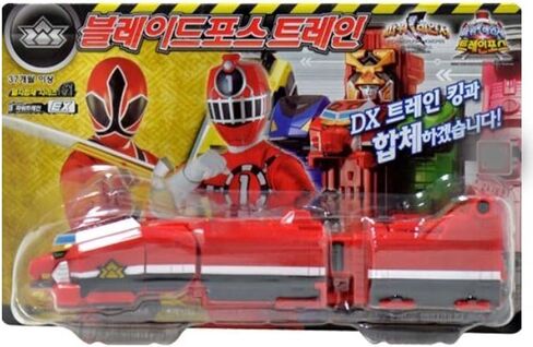 مجموعة قطار ToQger Tokkyuger EX Shinkenger Ressha باللون الأحمر in Kuwait
