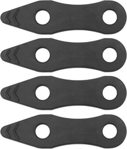 EAORBD S Hook Keeper Rubber S-Hook Retainer for Trailer Tow Hook Holder, Safety Chain Hook Keepers (Fits 3/8" S 4-Pack) in Kuwait