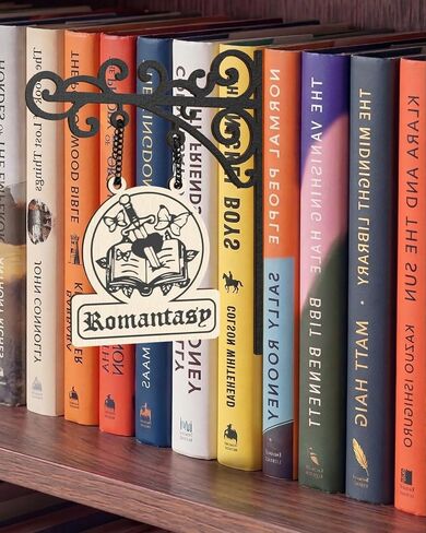 لافتات Sonloka Book Nook Tavern Signs، 5 قطع فواصل خشبية لرف الكتب، زاوية كتب على طراز العصور الوسطى لديكور رف الكتب، ديكور مكتبة المنزل، عرض كتب الطاولة، ملحقات أرفف الكتب in Kuwait