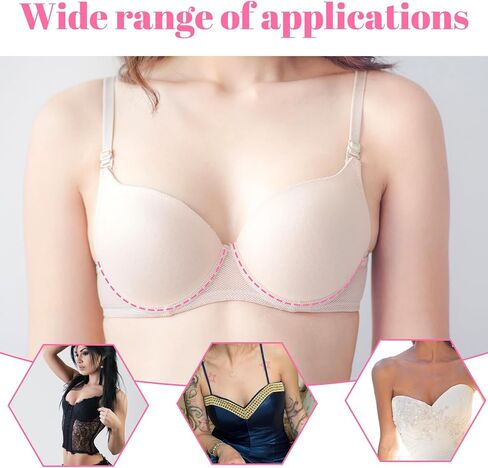 12Pairs Underwire Carbon Steel Bra Underwire Replacement Metal Bra Wire Bras Supporters Sewing Supplies for A Cup B Cup C Cup (Silver) in Kuwait