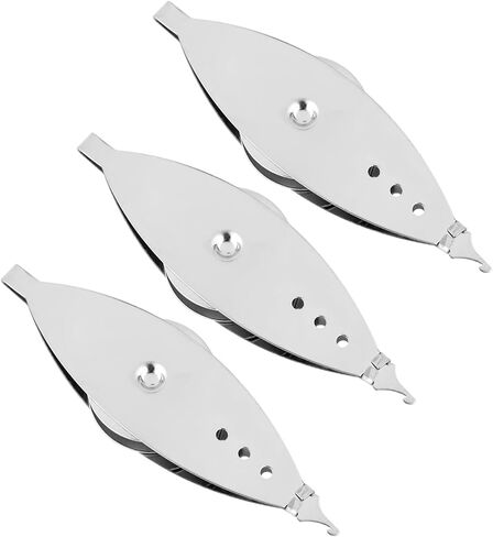 3pcs Needle Shuttles for Beginners with Bobbin, Premium Metal Tatting Shuttle Household Knitting Sewing Accessories for Vintage Lace Making & DIY Craft Projects in Kuwait