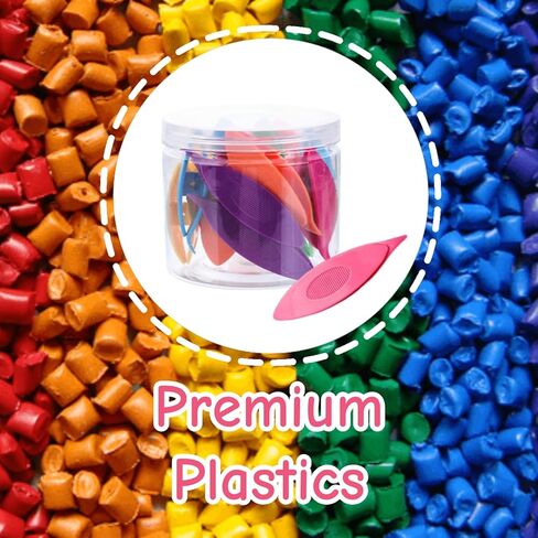 ZCJBCYGG 18 PCS Tatting Shuttle Colorful Plastic Tatting Lacemaking Needle Set Tool Supply for Crafters Lace Makers Workshops Home Projects in Kuwait