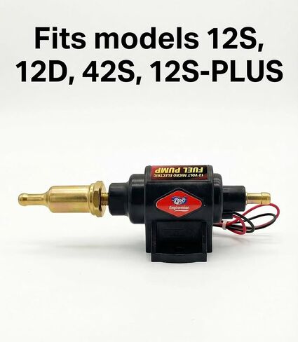 5/16" Fitting Adapter, Universal Fuel Pump Filter for 12V Electric Transfer Universal Low Pressure Gas Diesel Fuel Pump 42S 12S 12D in Kuwait