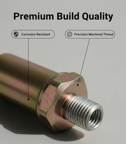 5/16" Fitting Adapter, Universal Fuel Pump Filter for 12V Electric Transfer Universal Low Pressure Gas Diesel Fuel Pump 42S 12S 12D in Kuwait