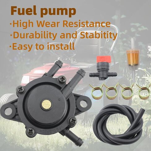 808656 16700-Z0J-003 Fuel Pump Replacement for Honda EB11000 EN2000 EN2500 Generator Compatible with Kohler 17HP-25HP Small Engine Lawn Mower Vacuum Pump in Kuwait