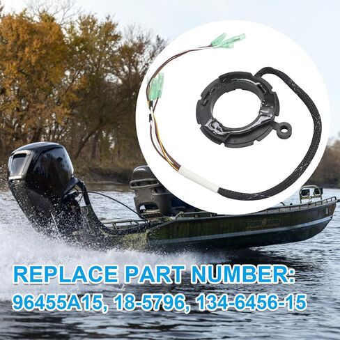 مشغل 134-6456-15، بديل لمحركات Mercury Outboard 175 210 HP Sportjet Jet Drive، يستبدل 18-5796 96455A15 in Kuwait