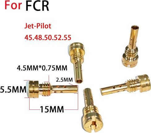طائرة تجريبية مناسبة لطراز Harley Kawasaki FCR ZZR CVK PE، مقاسات 45 48 50 52 55، مجموعة 5 قطع، طائرة طيار Coyanyuix Carburator in Kuwait