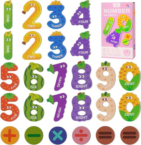 Magnetic Letters for Kids, 26 Animal Alphabet Magnets, Large Uppercase ABC Fridge Magnets for Preschool Learning, Letter Recognition & Spelling, Ages 3-5 in Kuwait