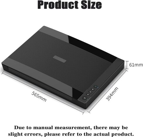 Large Format Flatbed Scanner, 2400DPI High Definition Photo Scanner, Scan 12"x 17" in 4 Sec, for Office and Education Support, Supports Window & iOS in Kuwait