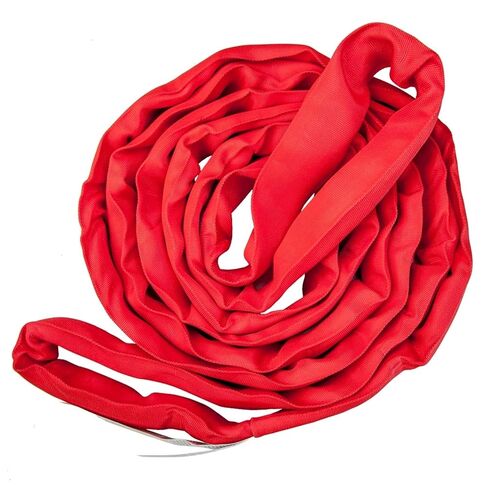 VULCAN Round Sling - Medium Duty - 10 Foot - Yellow - Safe Working Load of 8,400 lbs. (V), 6,700 lbs. (C) and 16,800 lbs. (B) in Kuwait