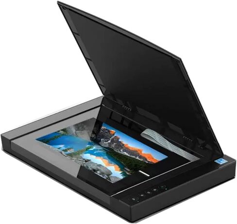 A3 Large Format Flatbed Scanner, Document and Photo & Book Scanner, 1200 DPI, Scan 12" X 16.8" in 8 Sec, with LED Light Source, for Library, School in Kuwait