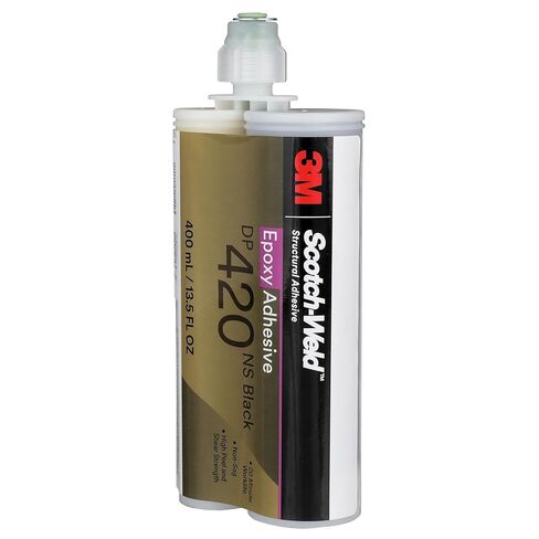 لاصق إيبوكسي 3M Scotch-Weld 39286 DP420NS، 200 مل، أسود، 6.763 أونصة سائلة. أوقية. in Saudi Arabia