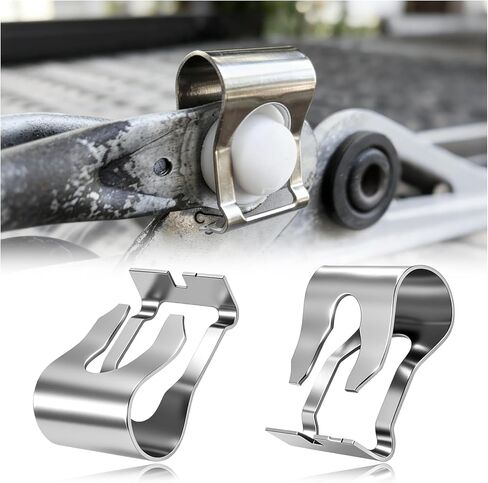 2PCS Car Windshield Wiper Linkage Bushings Clips,Stainless Steels Car Windshield Wiper Motor and Linkage Clips for Secure Fastening,Professional Wipers Linkages Assembly Clip in Kuwait