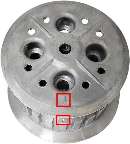 لوحة الضغط الخارجي لمحور القابض وحشية متوافقة مع TTR125L 2000-2008 TTR125E 2003-2009 TTR125LE 2003-2022 in Kuwait
