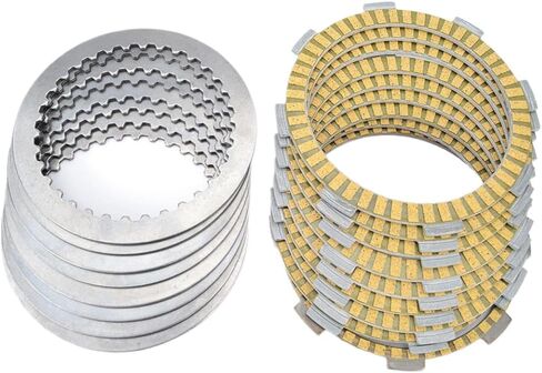 Clutch Friction Plates Compatible With VFR400 NC21 NC24 VF500C V30 VF500F Interceptor RF400 GK78A GSX400 RV400 in Kuwait