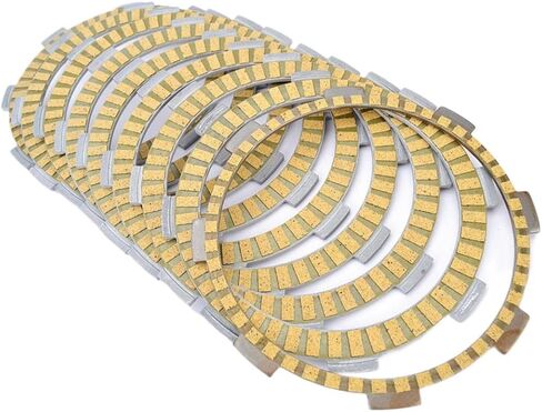 Clutch Friction Plates Compatible With VFR400 NC21 NC24 VF500C V30 VF500F Interceptor RF400 GK78A GSX400 RV400 in Kuwait