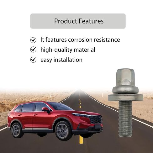 مسمار بكرة وغسالة متوافق مع Honda Accord 2003-2024 CRV CR-V 2002-2024 Civic 2002-2023 Element 2003-2011 يستبدل 90017-PCX-013 in Kuwait