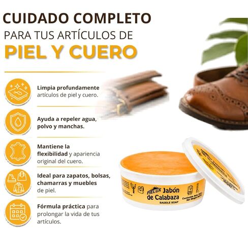 PIELUX Saddle Soap 8.8 oz Leather Cleaner & Conditioner in Saudi Arabia