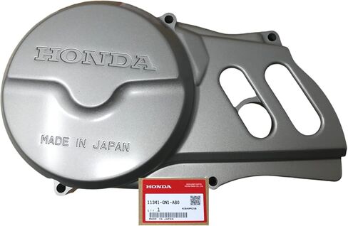 عبوة واحدة Cyclemax متوافقة مع Honda 2004-11 CRF 100F 80F غطاء علبة المرافق اليسرى 11341-GN1-A80 تحتوي على 11341-GN1-A80 وقمع in Kuwait