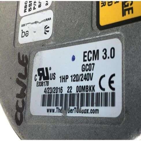 بديل لوحدة Genteq ECM 3.0 GC07 فقط لـ 5SME39SXL3032 1HP 240V CCWLE rot المستخدم W558 # مستعمل # تم اختباره in Kuwait
