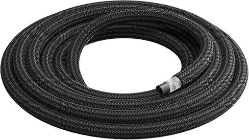 POHIR CPE خط الوقود 1500PSI 6AN، 10FT خرطوم فولاذ مضفر من النايلون خطوط تبريد زيت ناقل الحركة للديزل والبنزين السائل الهيدروليكي in Kuwait