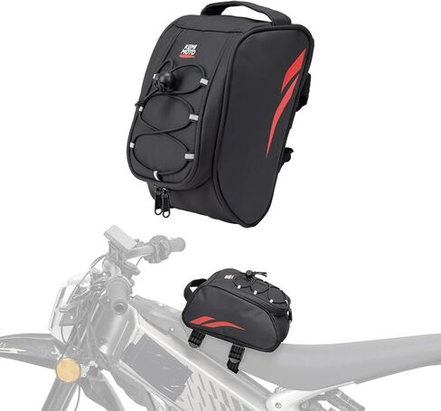 KEMIMOTO Motorcycle Front Frame Bag Waterproof Storage Bag Tail Bag Luggage Bag Rack Bag Compatible with Surron,Super73,Talaria Electric Dirt Bike,Motocross,Dual Sport 1.6L in Saudi Arabia