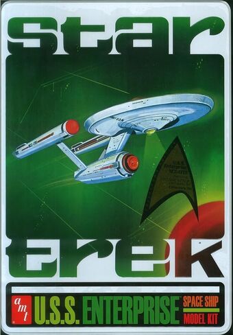 Star Trek USS Enterprise Ncc1701 Second Edition Tin 1-650 AMT in Kuwait