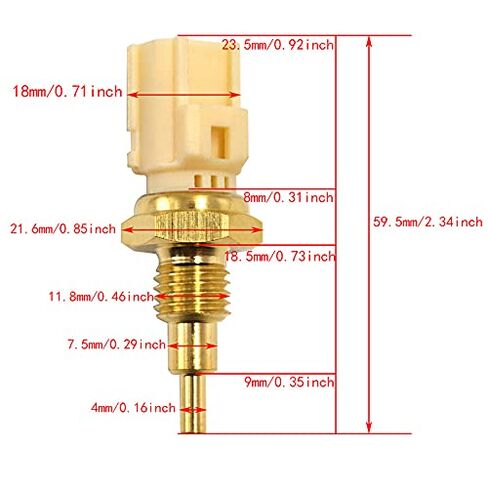 مستشعر درجة حرارة الماء AHL متوافق مع سوزوكي AN650 برجمان 650 سكاي ويف 2002-2012/GSF650 650 2007-2012 in Kuwait