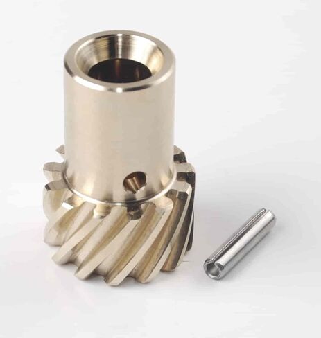 معدات التوزيع البرونزية JEGS | يناسب محركات تشيفي V8 الصغيرة والكبيرة | 0.500 بوصة. العمود | صنع في الولايات المتحدة الأمريكية in Kuwait