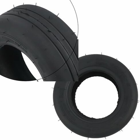 80/60-5 Tubeless for Tire Compatible with for Ninebot for Mini for Pro Karting Front Wheel, High Grip Slick for Tire for Electric Go Karts and ATVs, for Red in Kuwait