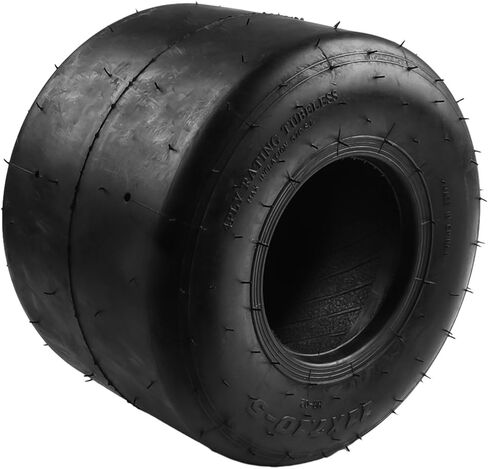 إطارات كارت 10x4.50-5 و11x7.10-5، عجلات مطاطية بديلة بدون أنابيب أمامية أو خلفية للكارتينج، إطار مقاوم للتآكل وغير مشوه للطرق الوعرة (11x7.10-5) in Kuwait