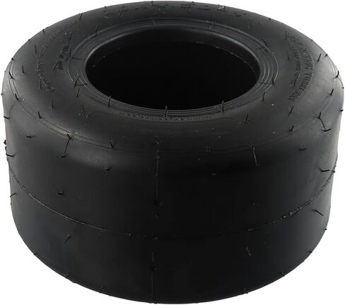 إطارات كارت 10x4.50-5 و11x7.10-5، عجلات مطاطية بديلة بدون أنابيب أمامية أو خلفية للكارتينج، إطار مقاوم للتآكل وغير مشوه للطرق الوعرة (11x7.10-5) in Kuwait