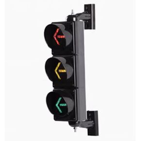 Style Traffic Lamp, 100 mm 3-lamp Traffic Signal, Waterproof and dustproof, PC Plastic housing, Sunshade in Kuwait