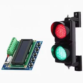Style Traffic Lamp, Red and Green Traffic Signal Light,Outdoor Waterproof and Dustproof IP65,Integrated Sunshade in Kuwait