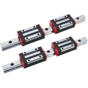 HGR20 20MM Square Linear 1100mm 1150mm 1200mm Guide Rail Kit with HGH20CA HGW20CC Carriages Block 1Pcs(HGH20CA,1200mm) in Kuwait