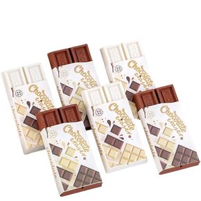 Cute Eraser 6PCS Stocking Stuffers Cute White/Black Chocolate Erasers Party Favors Practical Joke Desk Decoration Accessory Pencil Erasers Nice Gift (6PCS White/Black) in Saudi Arabia