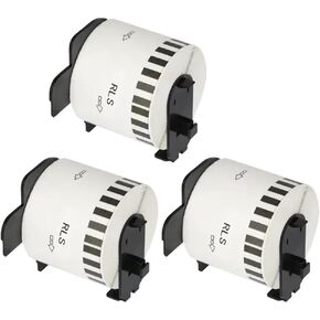 DK-22205 62mm X 30.48m Continuous Label Paper Compatible with QL Series Printers Including QL-800 QL-580N QL-700 QL-1050N QL-1115NWB QL-1100 QL-500 and QL-560(DK-22205 1pcs) in Kuwait