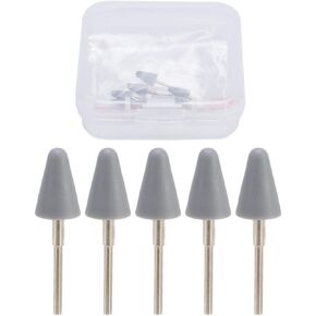 5 قطع من رؤوس بديلة للقلم، سنون صلبة رمادية دقيقة لـ Andana Penoval USI 2.0، USI702، MPEN4.0، MPP702، KOBO Stylus 2 مع حساسية ضغط 4096، سهلة التركيب in Kuwait