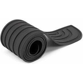 Car Trunk Sill Strip for Hyundai Palisade 8 Seat 2020-2025, Rear Bumper Protector Entry Guards Anti-Scratch Boot Guard Trim Exterior Decoration Accessories,A/Black-Coupe 90 * 7cm in Kuwait